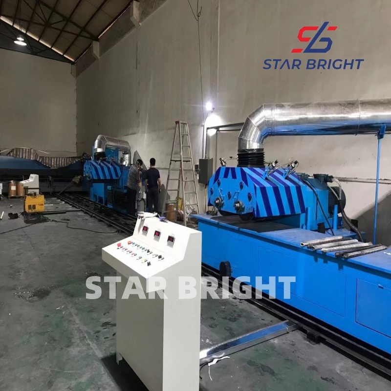 Aluminum Extrude Anti Corrosion Buffing Wheel Machine factory